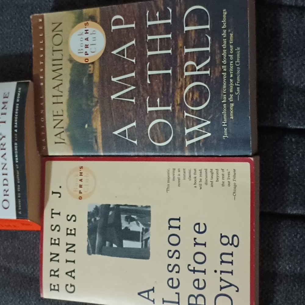 Three books of Oprah's Club